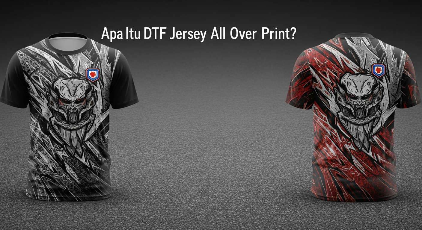 DTF jersey all over print