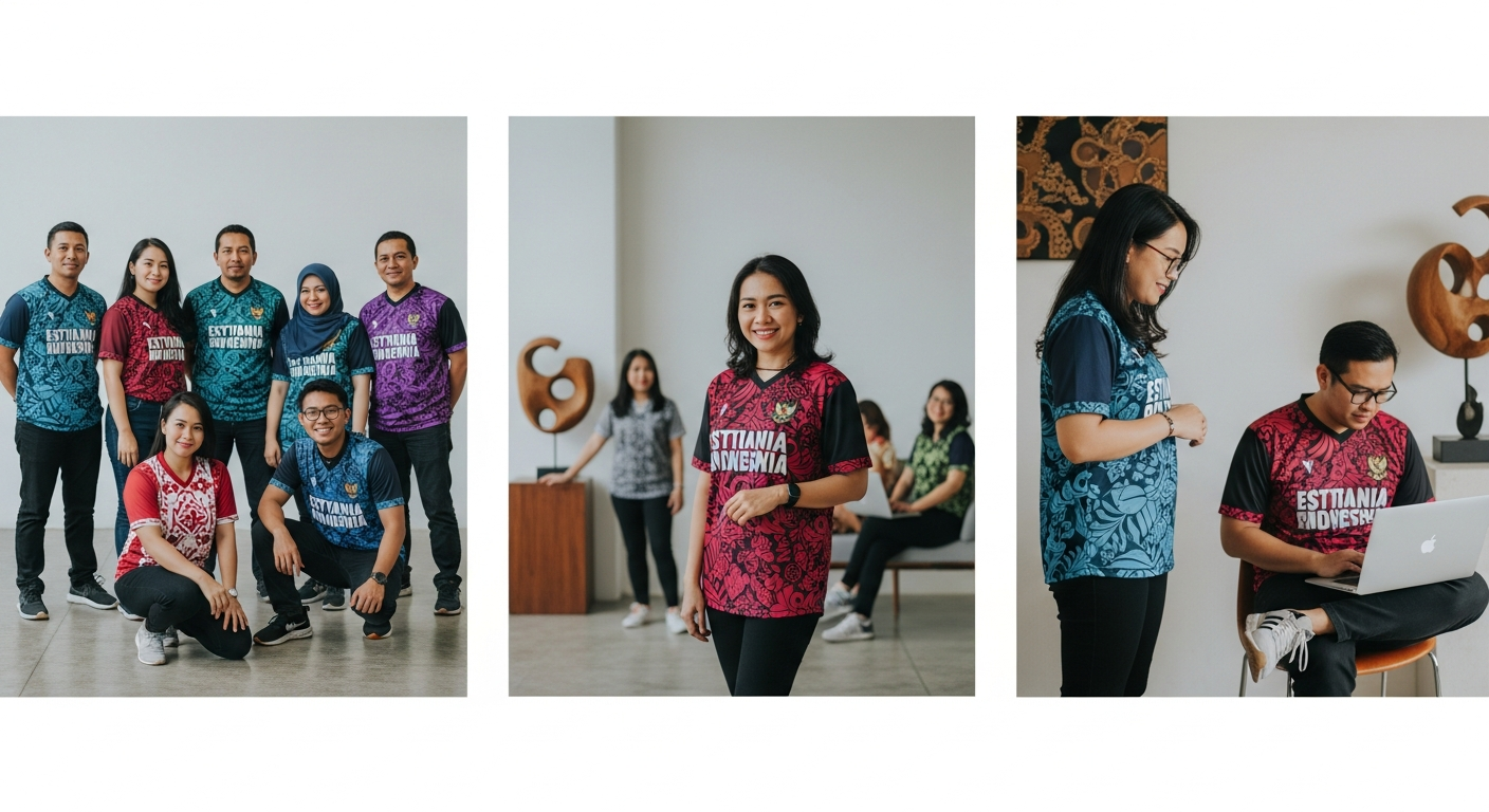 DTF jersey desain kompleks