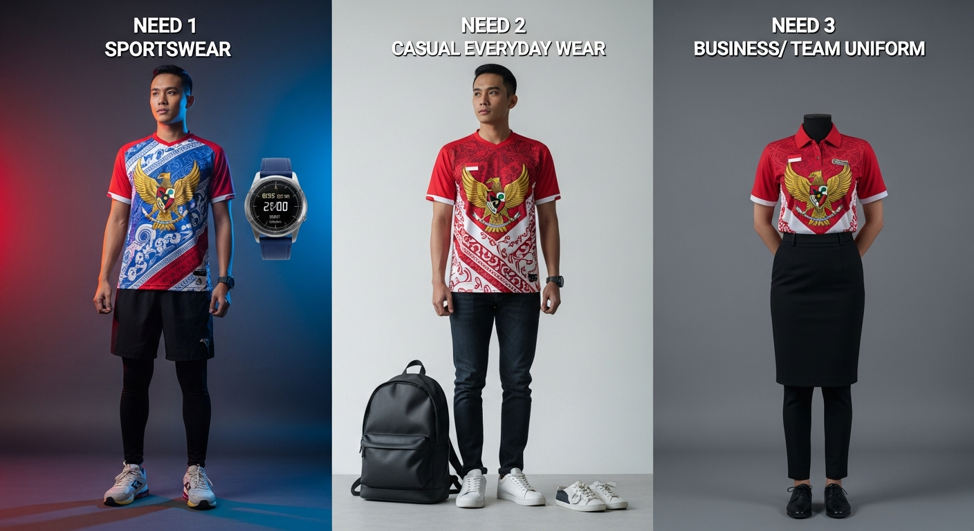 DTF jersey olahraga outdoor