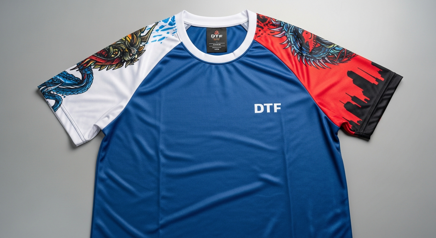 DTF jersey raglan