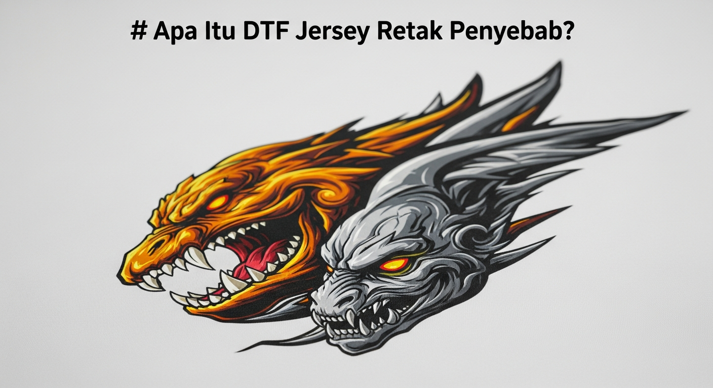 DTF jersey retak penyebab