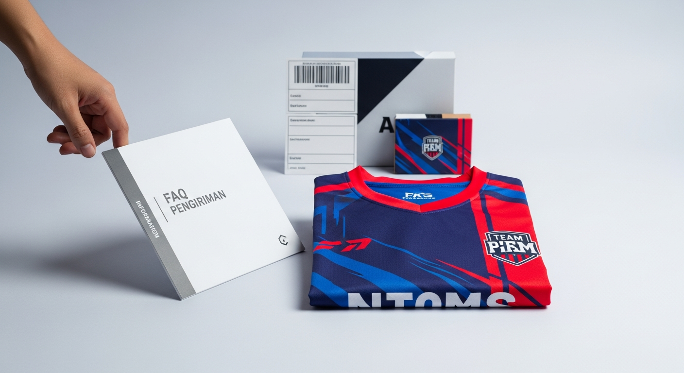 FAQ pengiriman jersey custom