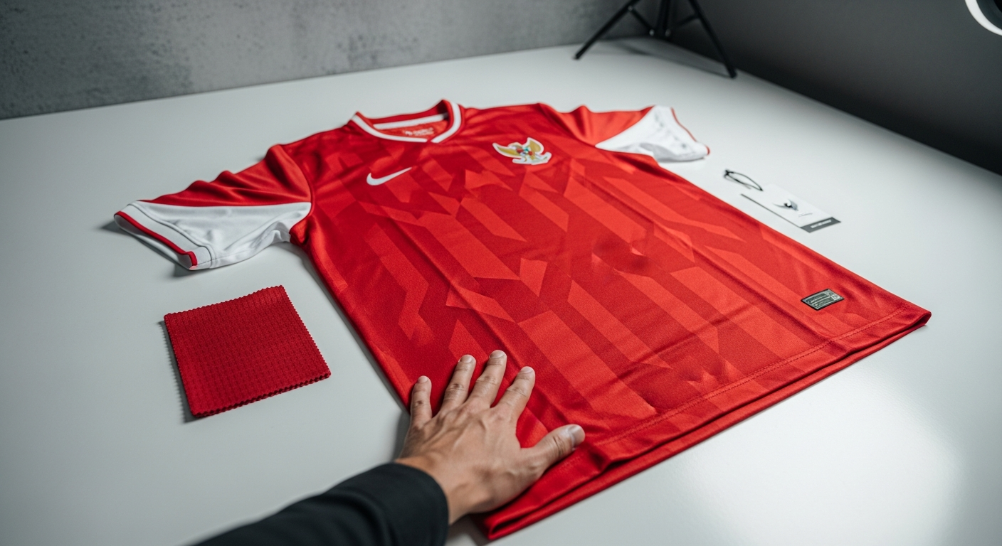 foto produk jersey yang menarik