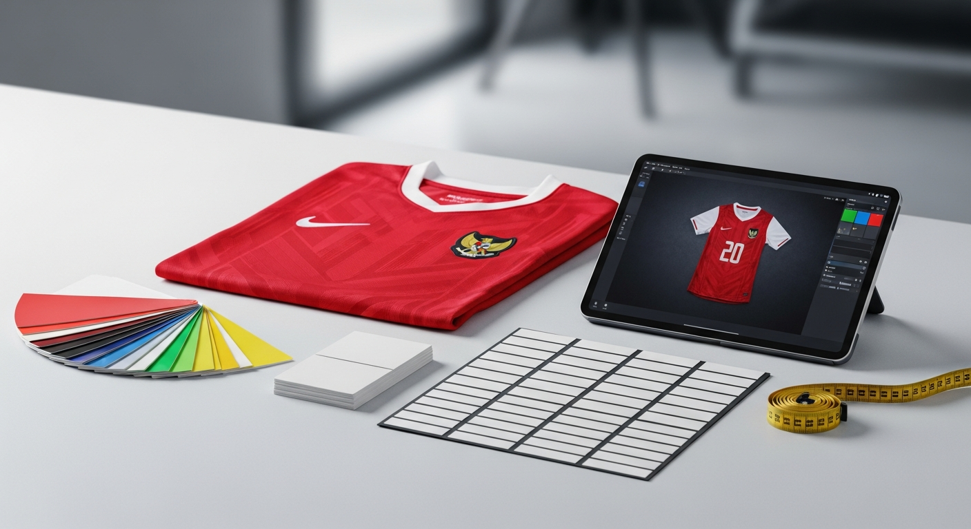 foto produk jersey yang menarik