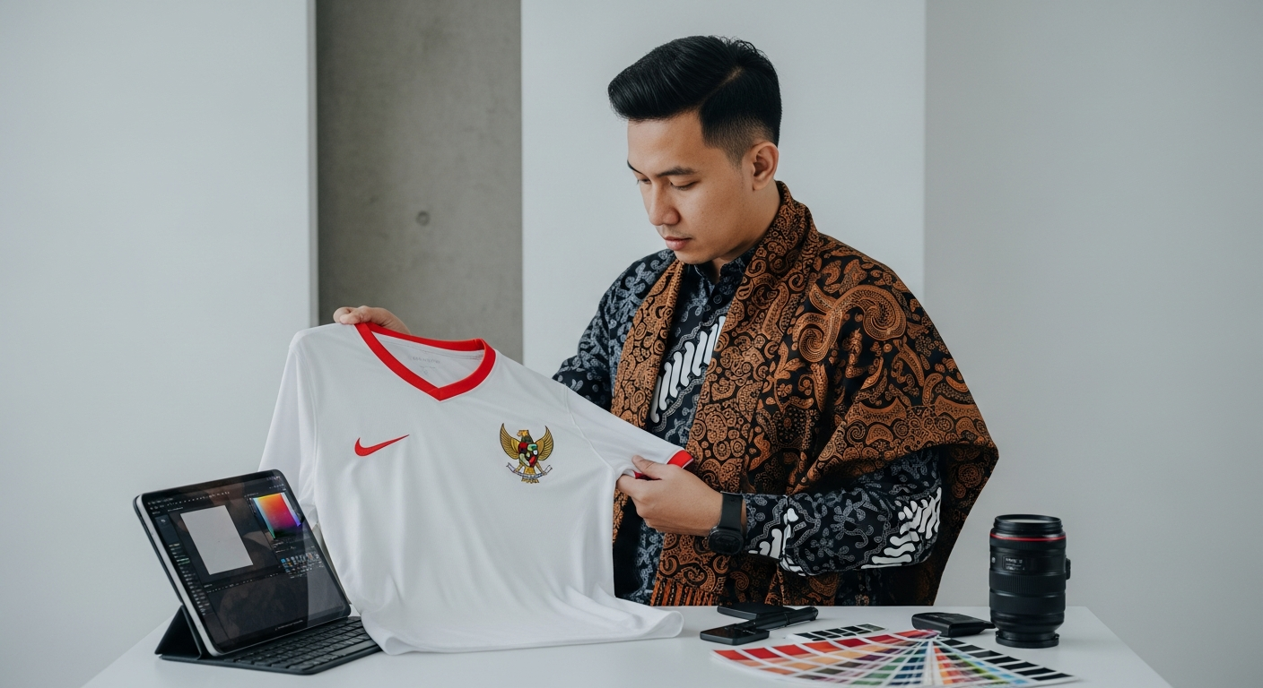 foto produk jersey yang menarik