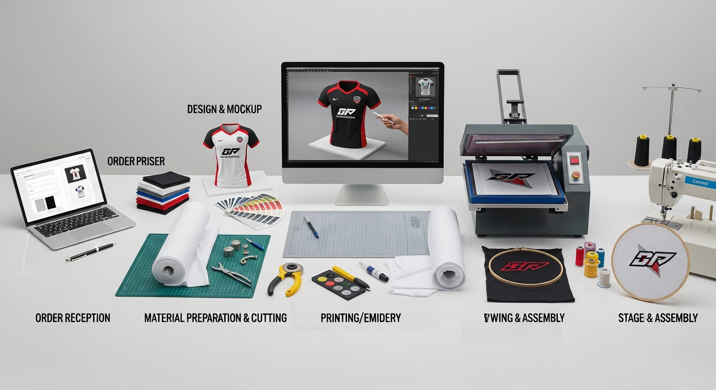 harga bordir jersey per pcs