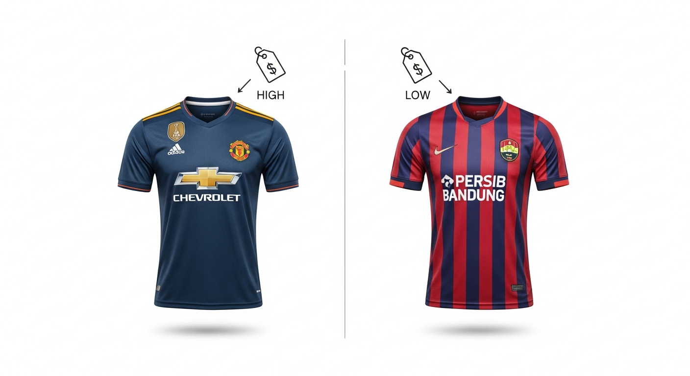 harga jersey import vs lokal