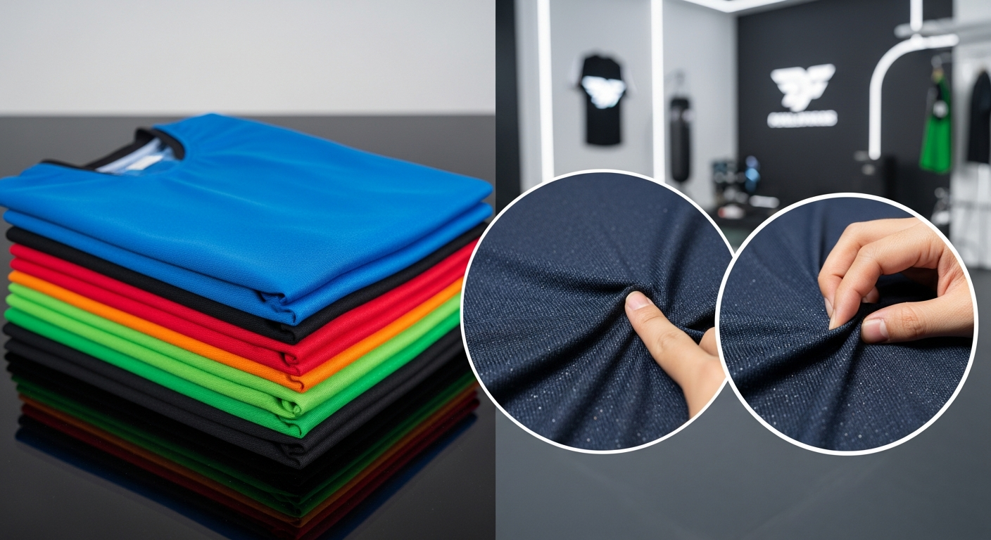 harga jersey polyester vs drifit