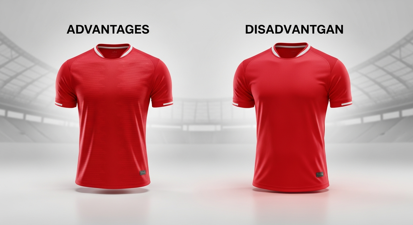 harga jersey polyester vs drifit