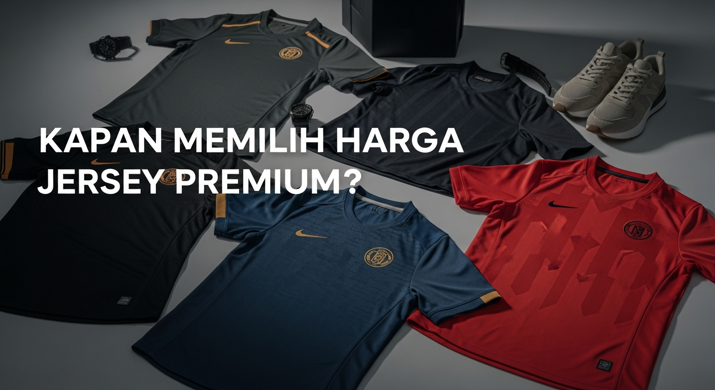 Harga Jersey Premium vs Standar: Mana yang Lebih Baik untuk Jersey? harga jersey premium vs standar
