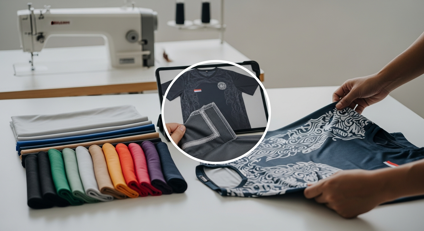 identitas visual brand jersey