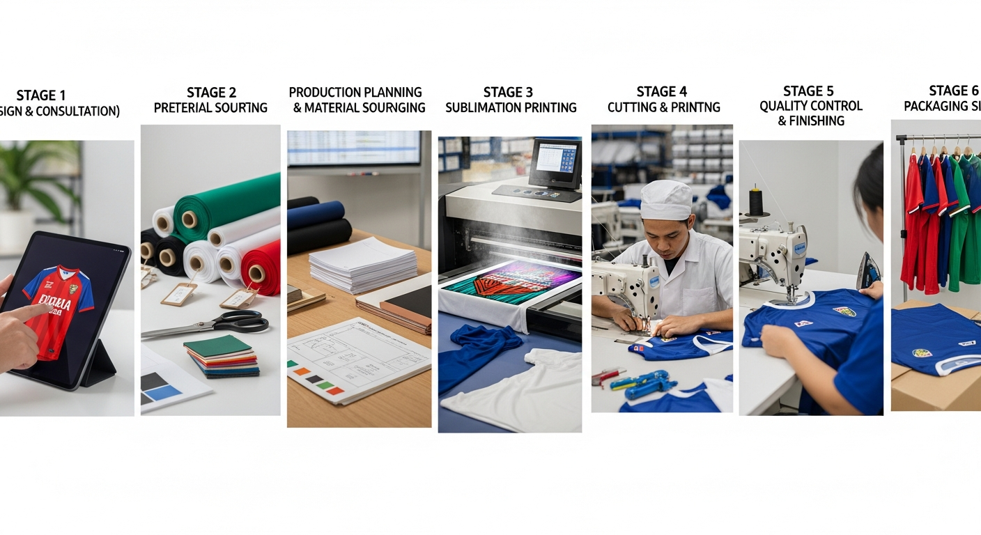 jasa bordir jersey satuan