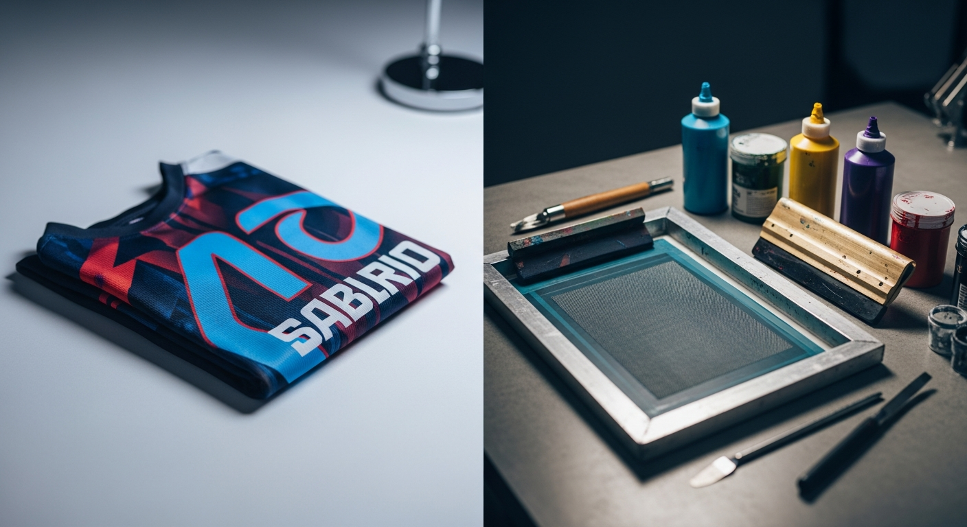 jenis sablon untuk jersey