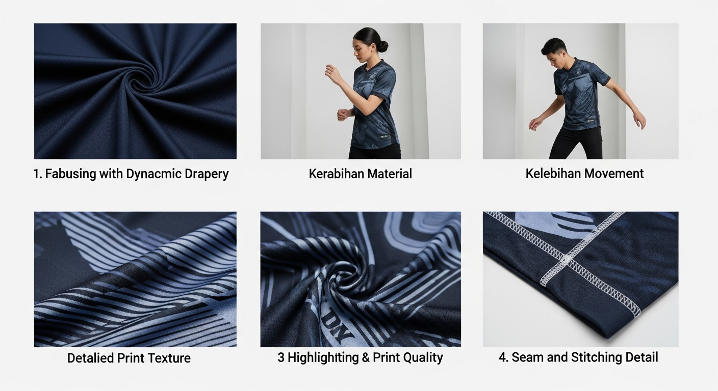 jersey custom untuk gathering kantor