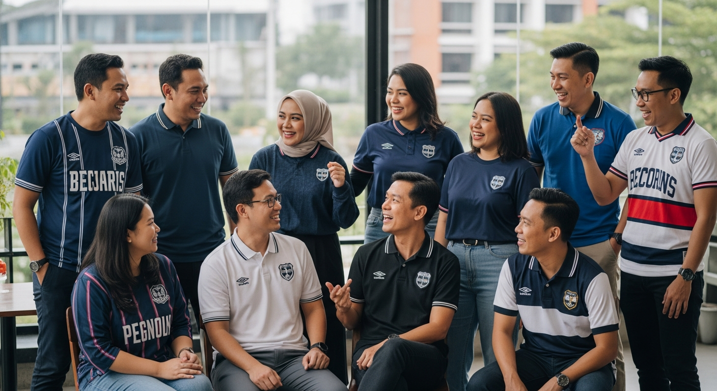 jersey custom untuk reuni sekolah