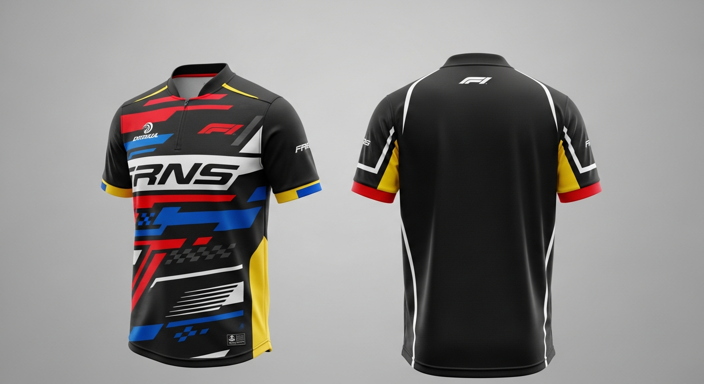 jersey formula 1 racing style