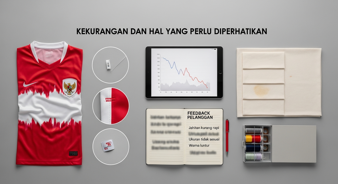Kekurangan dan Hal yang Perlu Diperhatikan - jersey matching warna celana | Natex Vendor