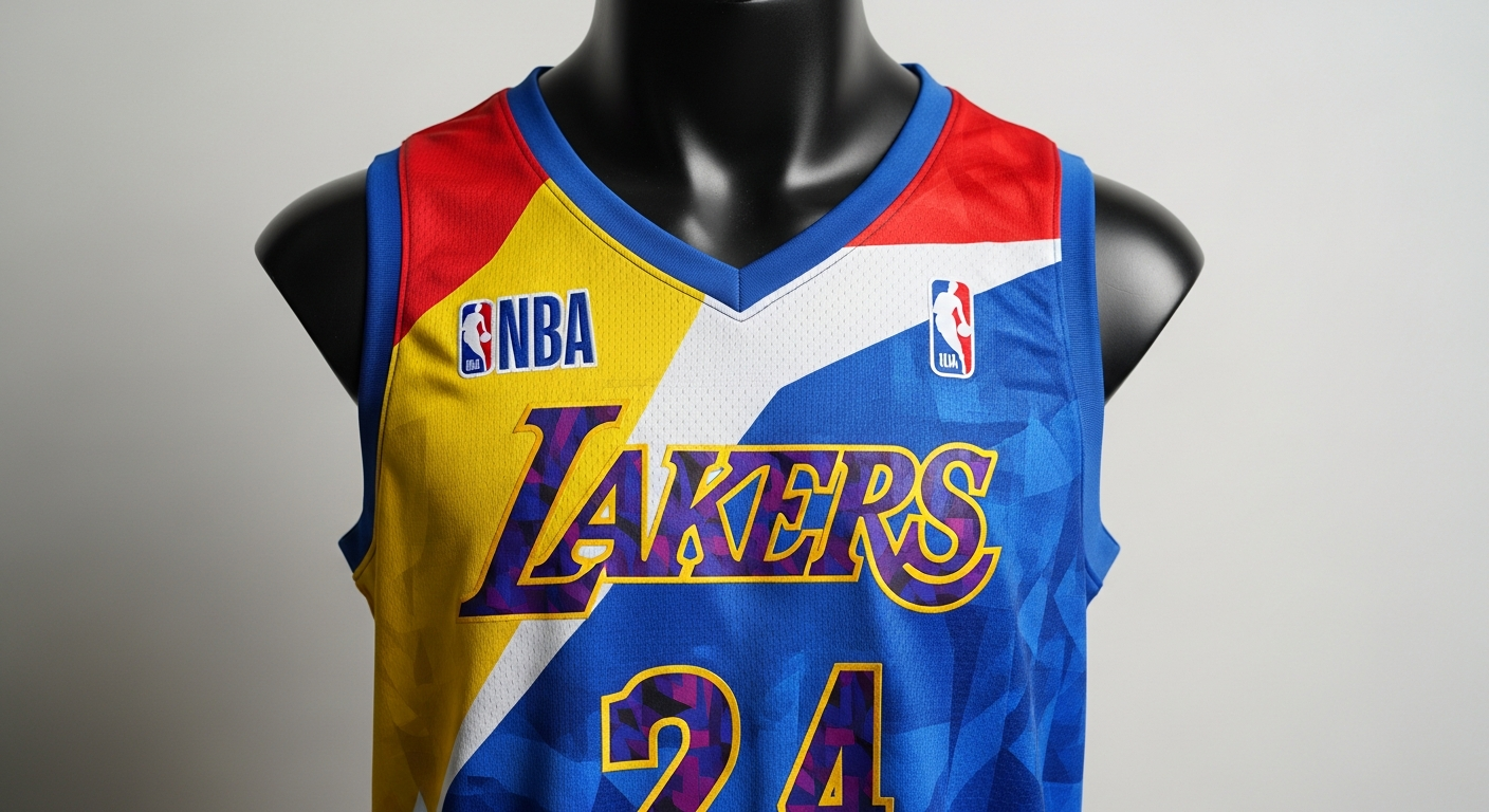 jersey NBA inspired design