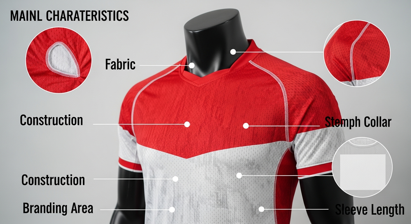 Karakteristik dan Spesifikasi Utama - jersey tropical island | Natex Vendor