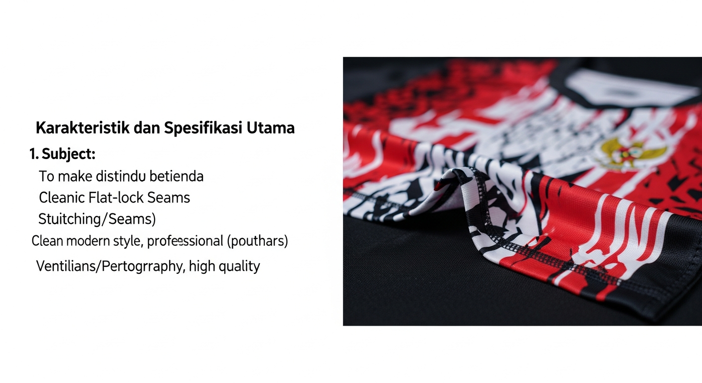 Karakteristik dan Spesifikasi Utama - jersey urban graffiti | Natex Vendor