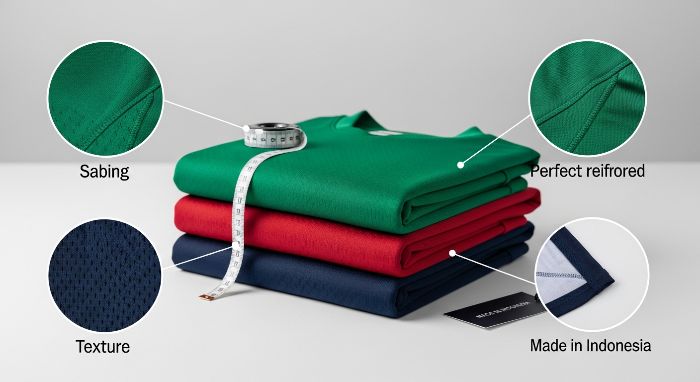 jersey warna gradasi dua warna