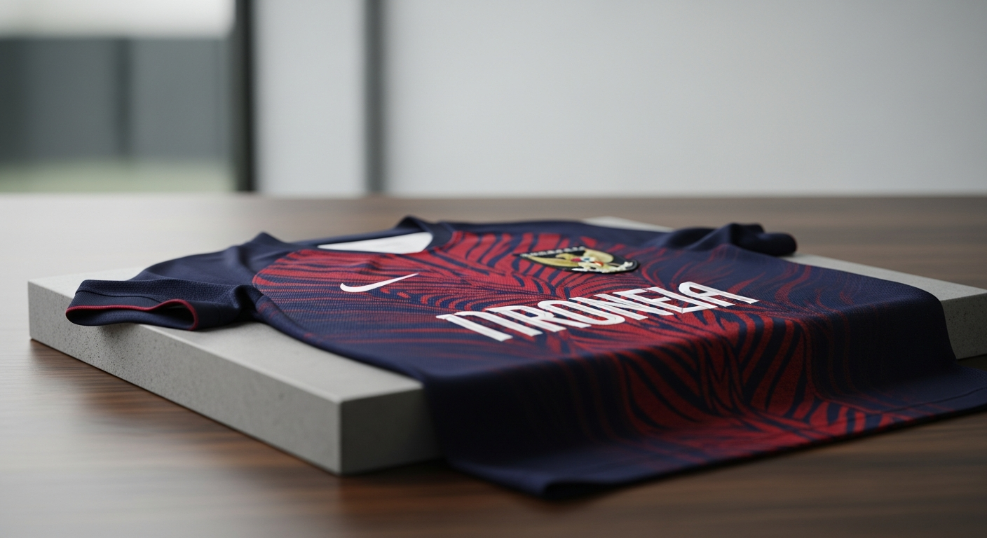 jersey warna gradasi tiga warna