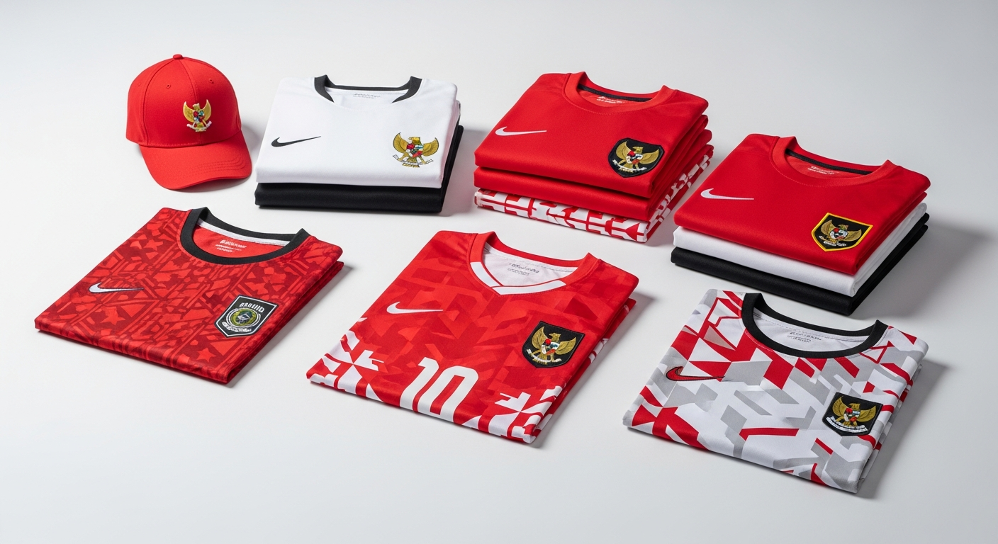 jersey warna gradasi tiga warna