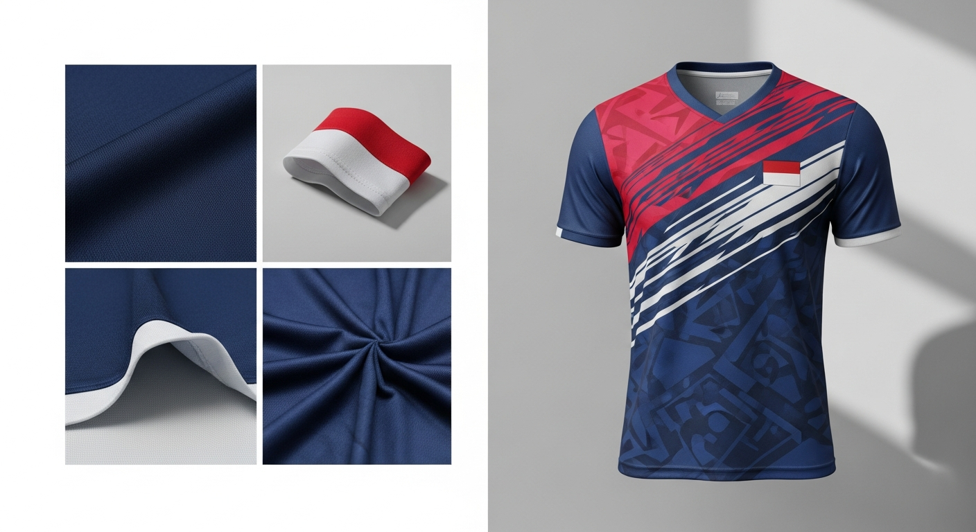 Karakteristik dan Spesifikasi Utama - jersey warna identitas sekolah | Natex Vendor