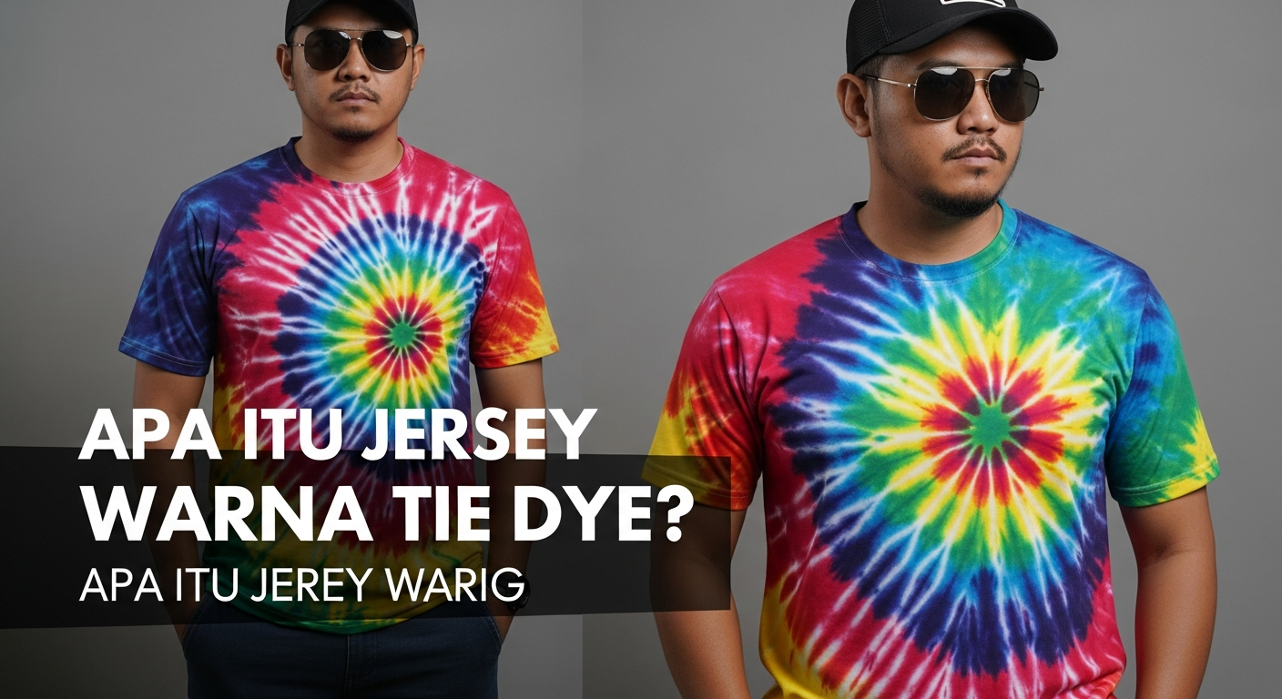 Apa Itu Jersey Warna Tie Dye? - jersey warna tie dye | Natex Vendor