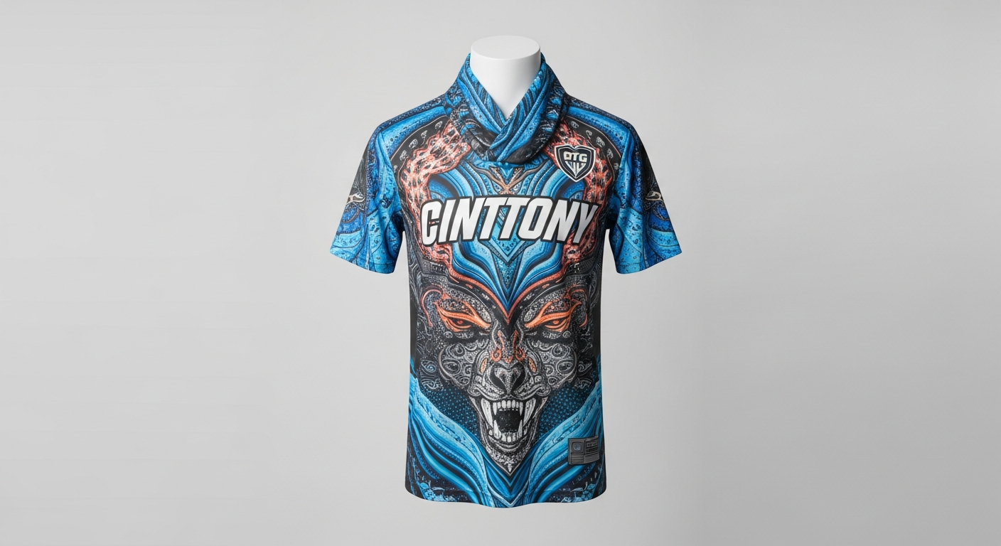 katun jersey DTG printing