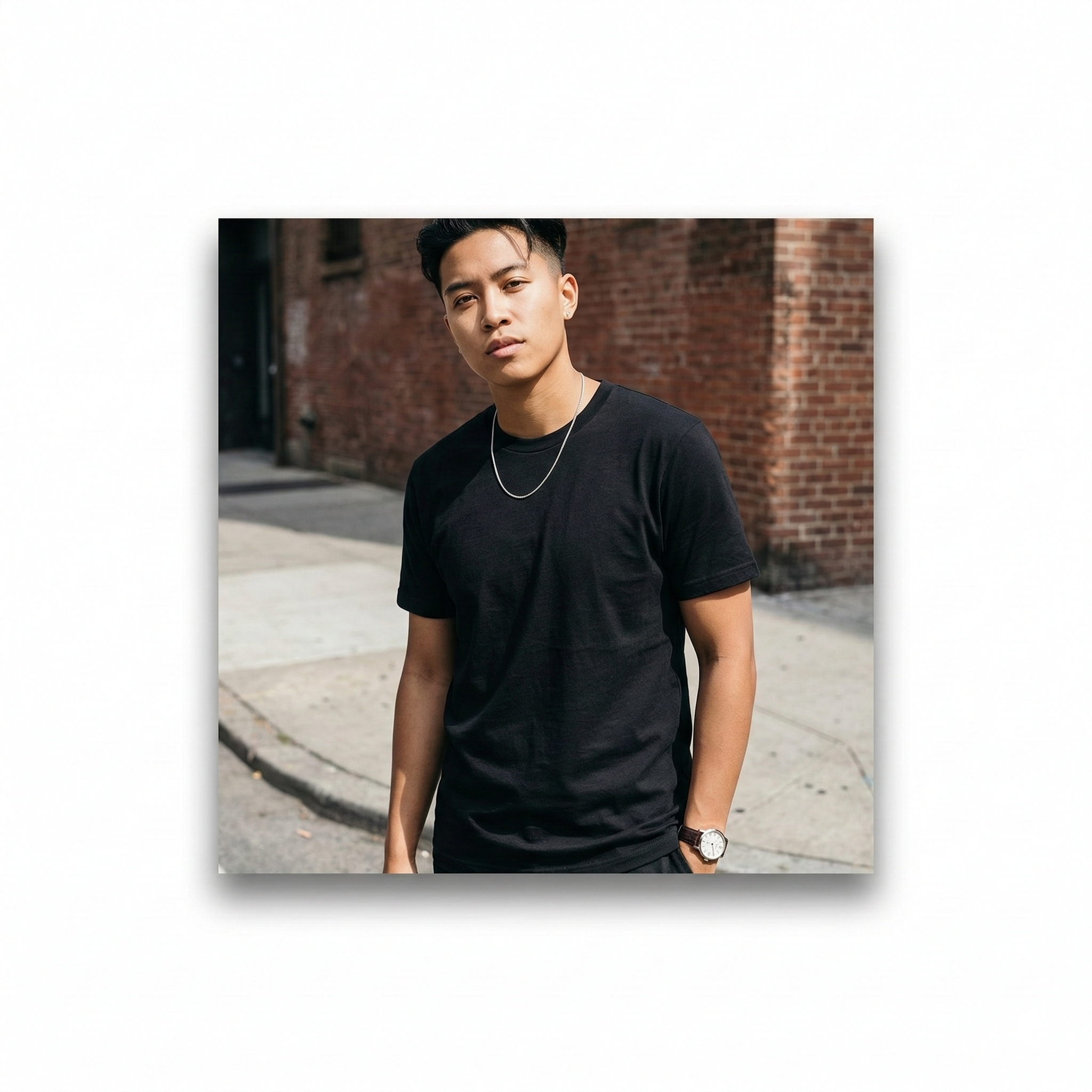 katun jersey hitam pekat