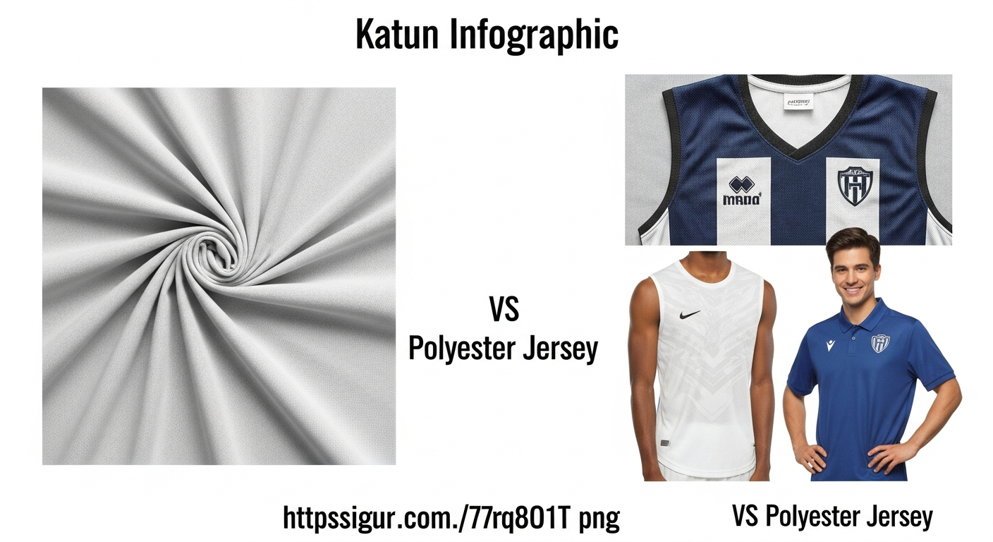 katun vs polyester jersey mana lebih baik