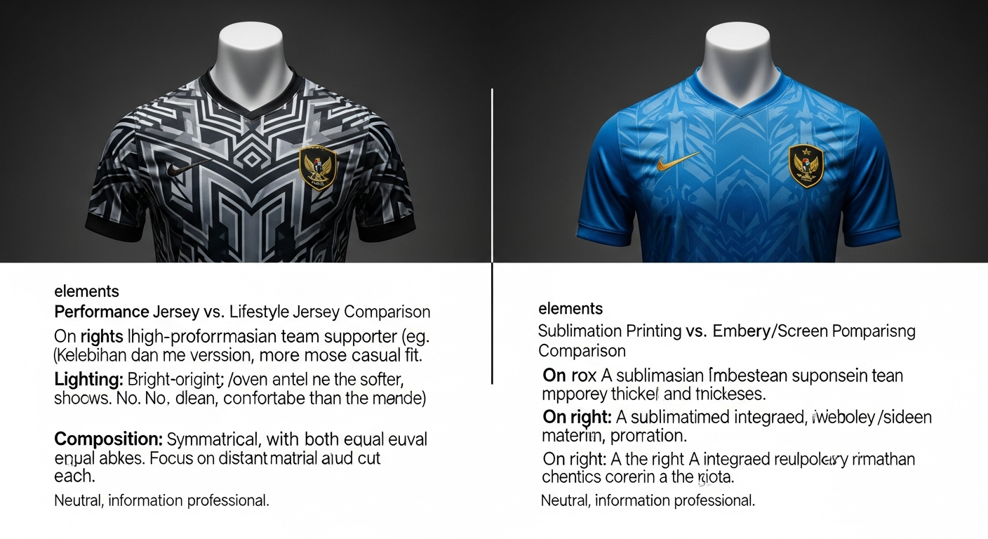 katun vs polyester jersey mana lebih baik