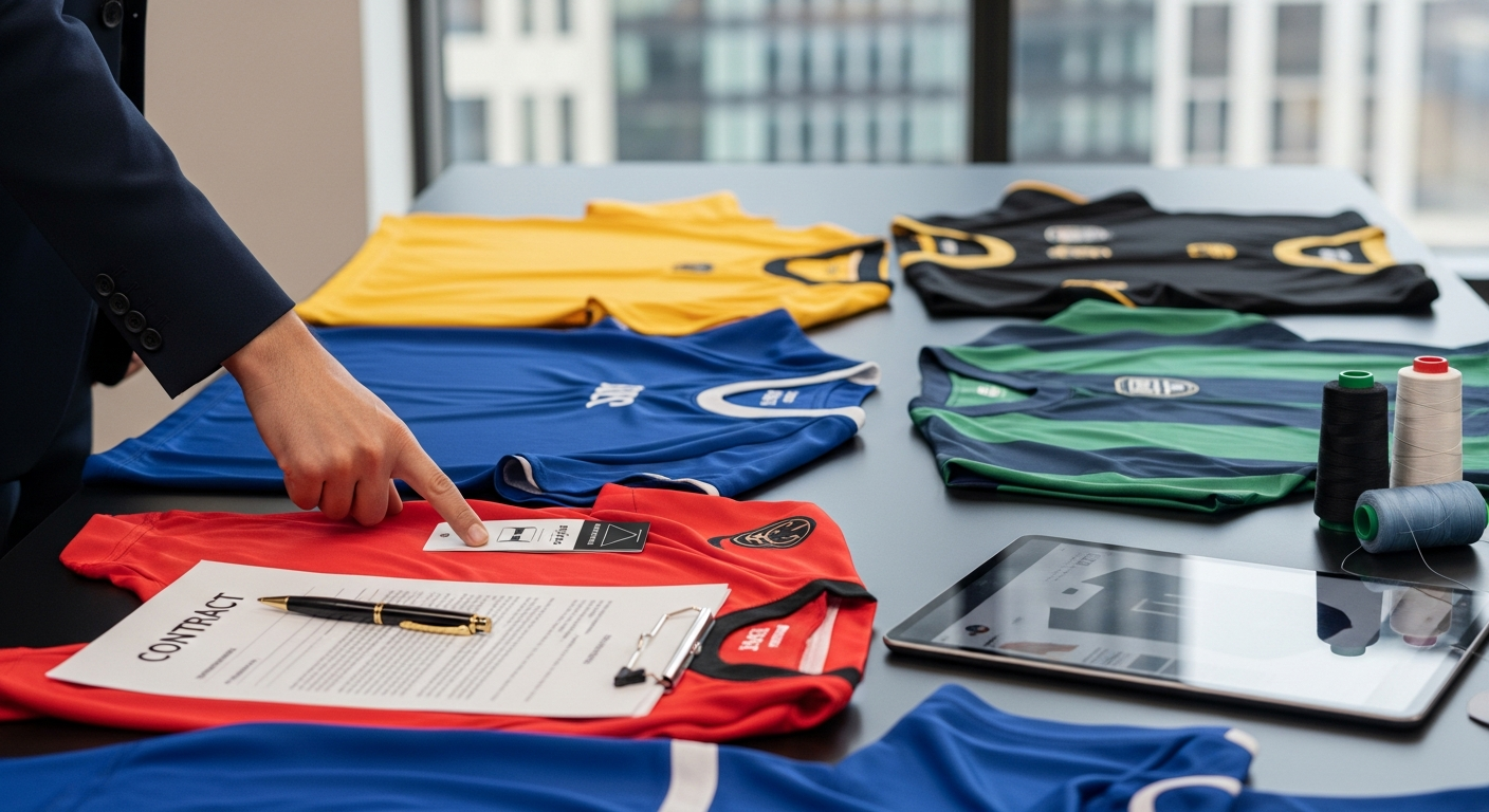 kontrak white label jersey