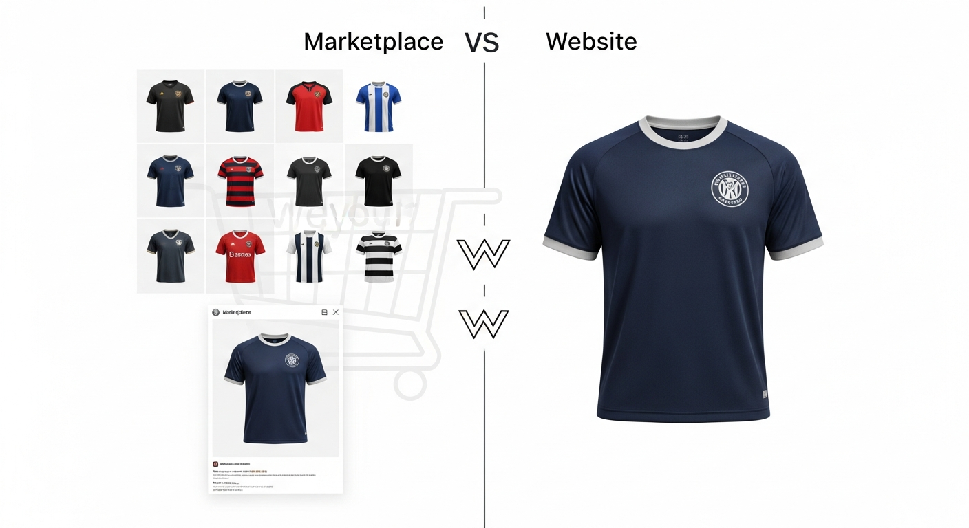 marketplace vs website brand jersey