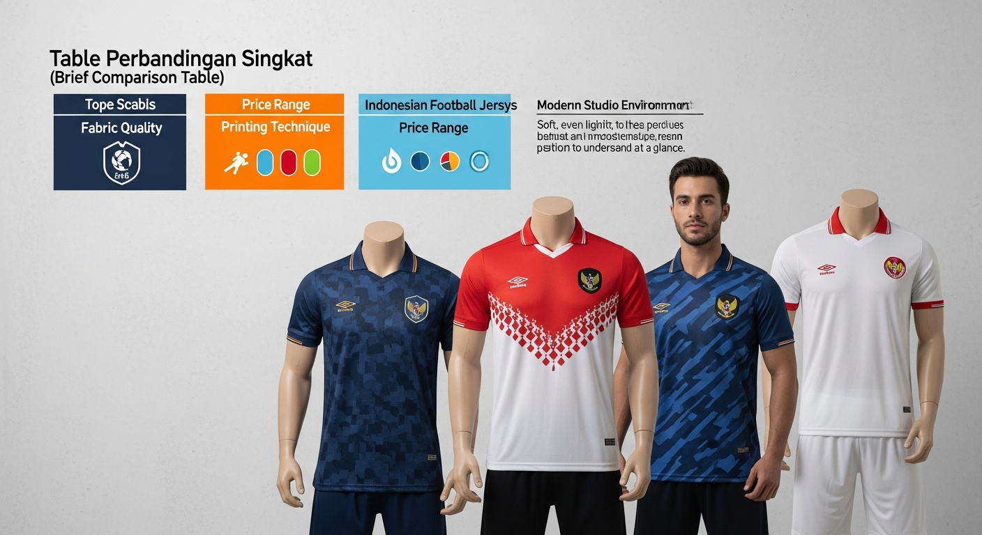 Tabel Perbandingan Singkat - palet warna jersey trending 2026 | Natex Vendor