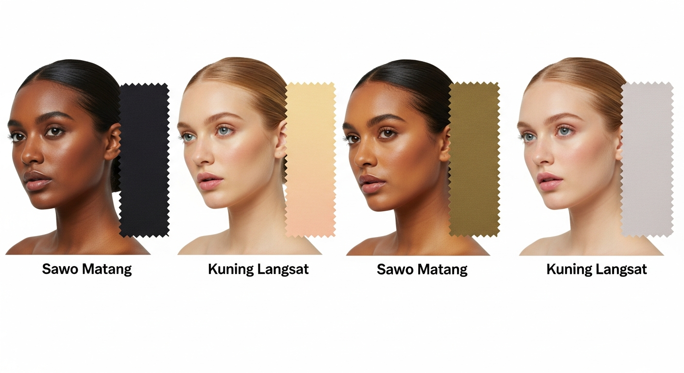 Panduan Memilih Warna Jersey Sesuai Warna Kulit (Skin Tone) - panduan pemilihan warna jersey | Natex Vendor