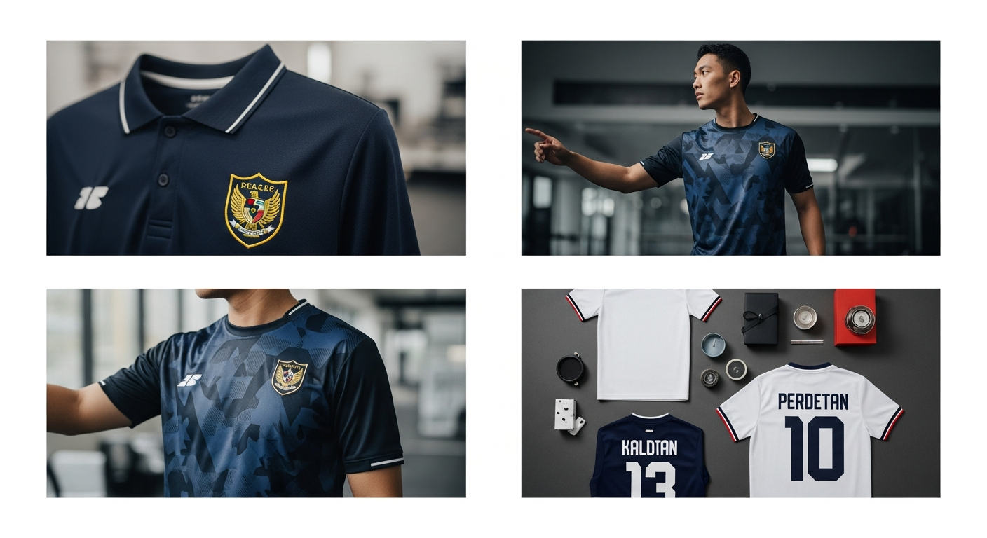 panduan size chart jersey custom