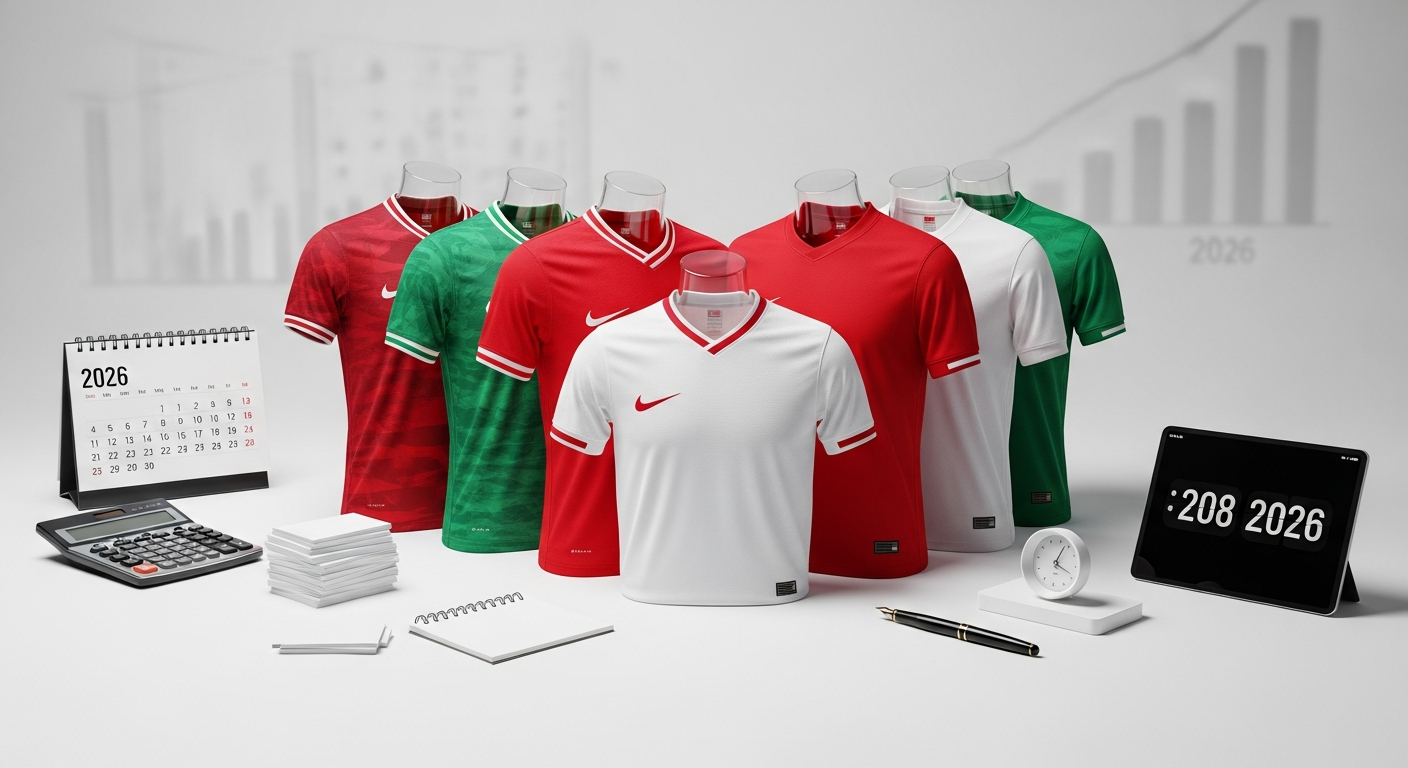 panduan size chart jersey custom