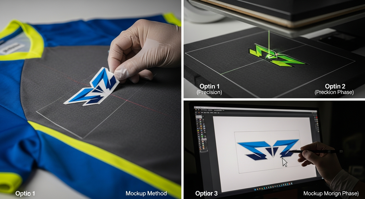 penempatan logo di jersey