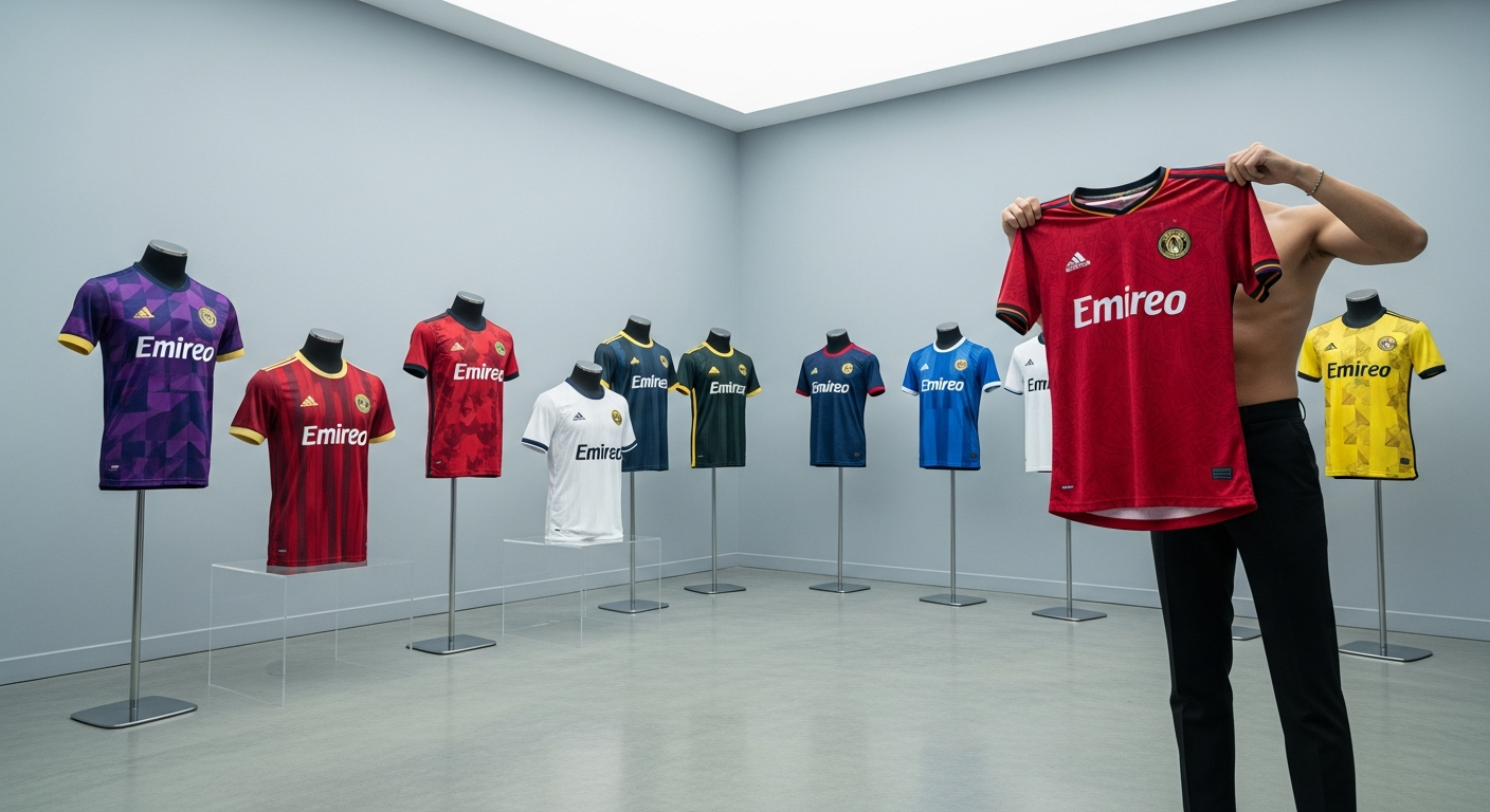 penempatan logo di jersey