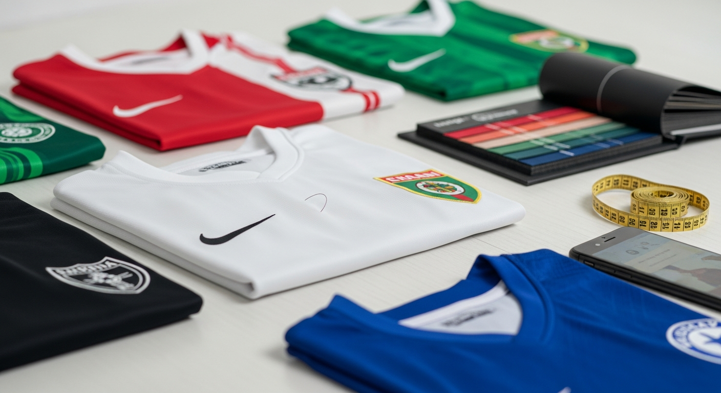 penempatan logo di jersey