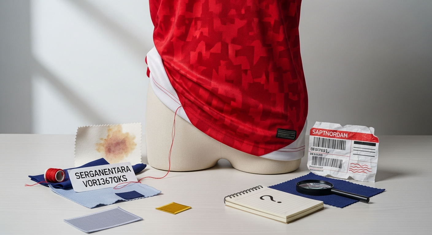 perbedaan ukuran jersey S M L XL XXL