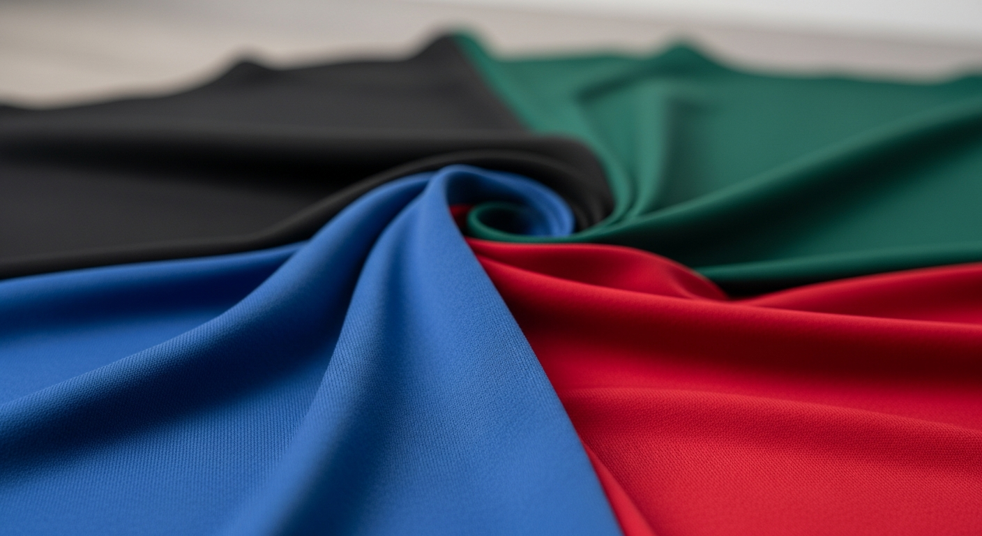 polyester double knit jersey