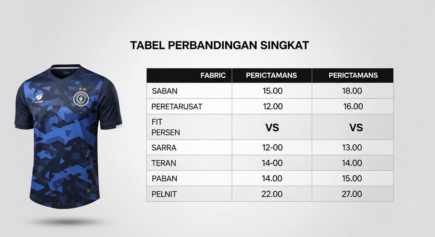 polyester jersey futsal terbaik
