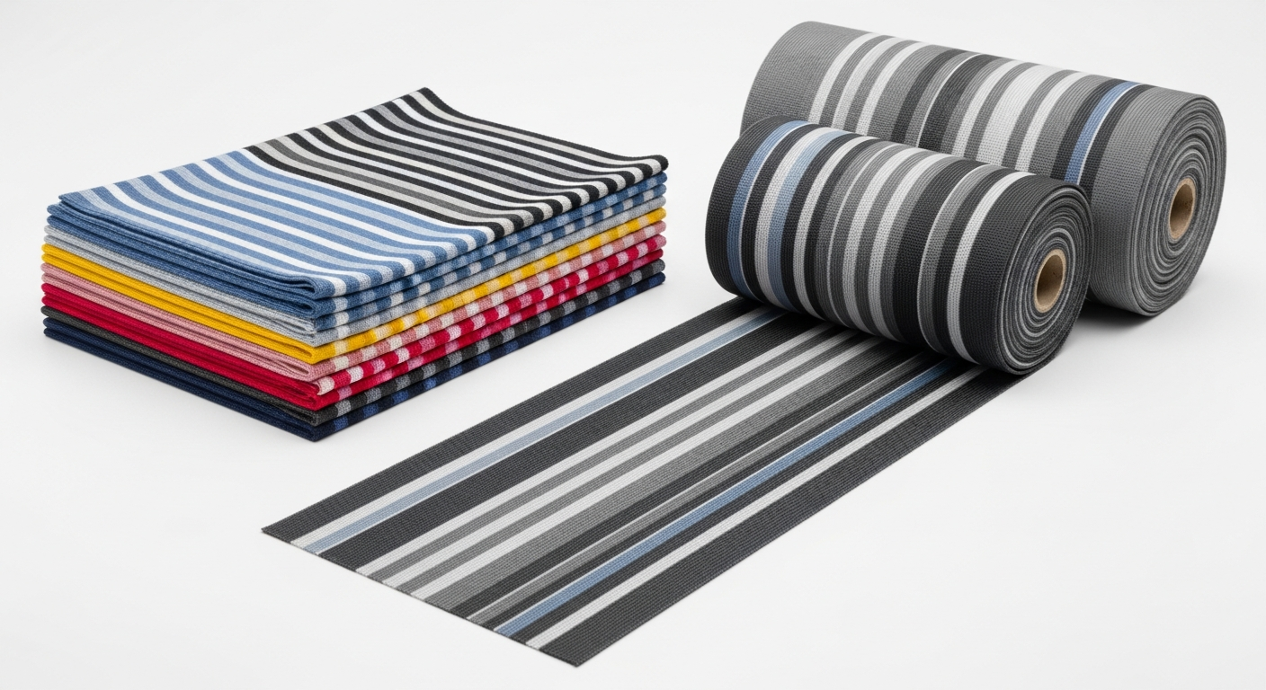 polyester jersey striping