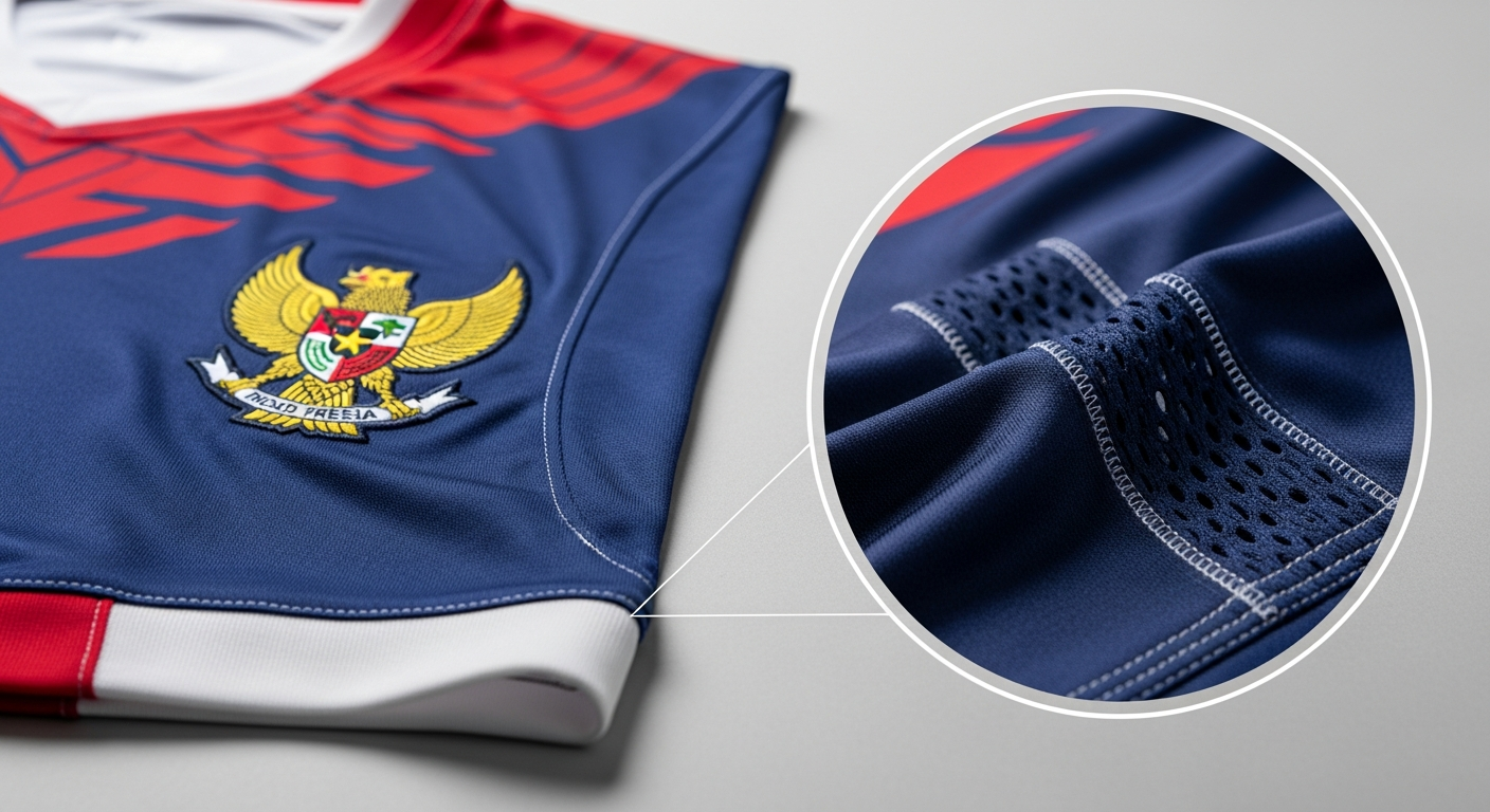 polyester jersey warna cerah