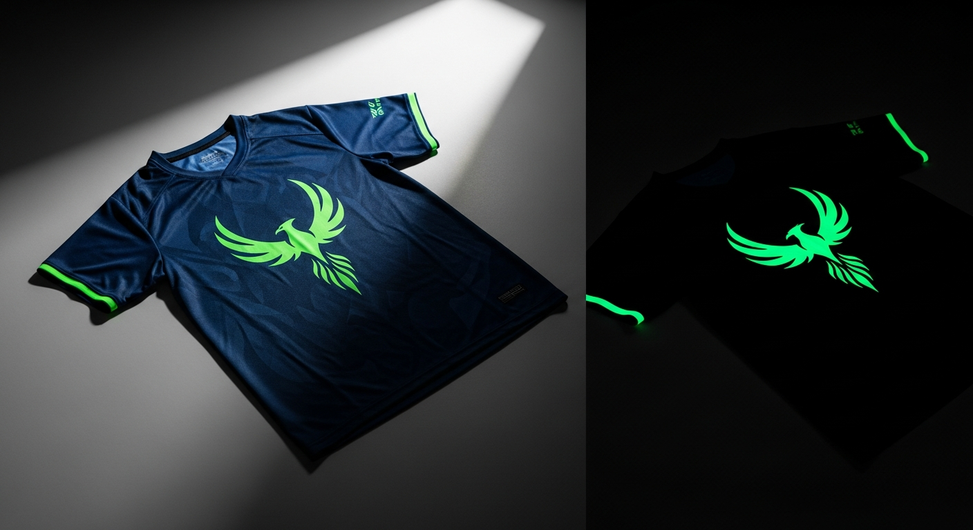 sablon jersey glow in the dark