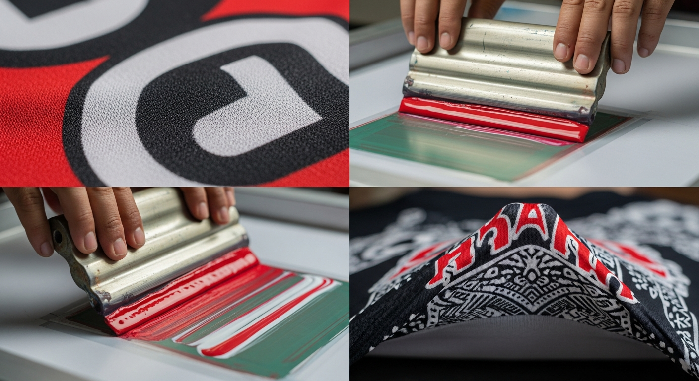 sablon jersey plastisol vs rubber