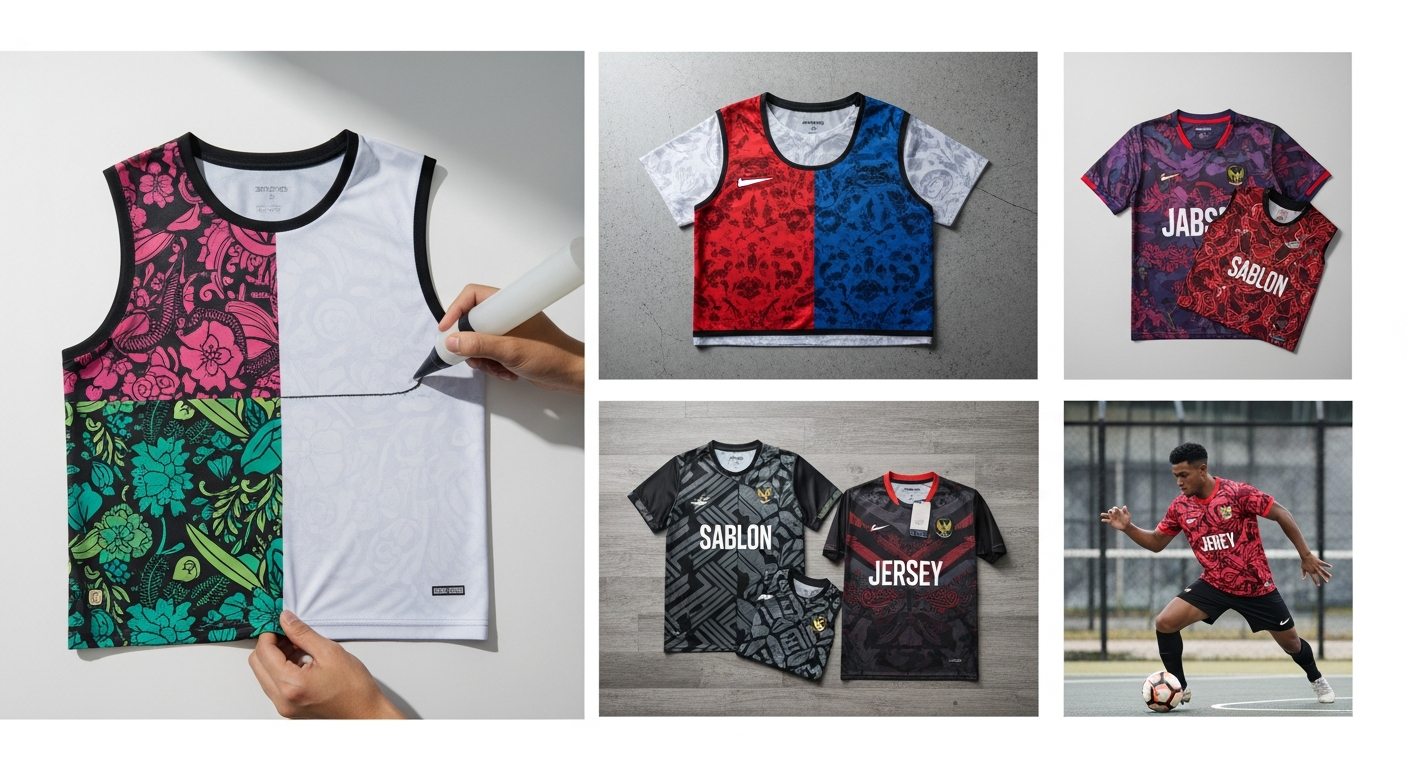 sablon jersey rompi latihan